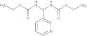 Diethyl N,N-(3'-pyridylmethylene)bis(carbamate)