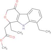 1,8-Diethyl-1,3,4,9-tetrahydro-4-oxo-pyrano[3,4-b]indole-1-acetic acid methyl ester