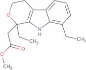 1,8-Diethyl-1,3,4,9-tetrahydro-pyrano[3,4-b]indole-1-acetic acid methyl ester
