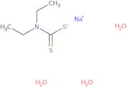 Diethyldithiocarbamic acid sodium trihydrate