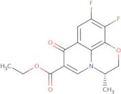 (S)-9,10-Difluoro-2,3-dihydro-3-methyl-7-oxo-7H-pyrido[1,2,3-de]-1,4-benzoxazine-6-carboxylic acid ethyl ester