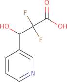 2,2-Difluoro-3-hydroxy-(3-pyridyl)propionic acid