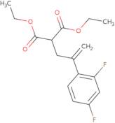 2-(2,4-Difluorophenyl)-2-propenyl-propanedioic acid diethyl ester