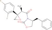 (4S)-3-[(2R)-2-[(2R)-2-(2,4-Difluorophenyl)oxiranyl]-1-oxopropyl]-4-benzyl-2-oxazolidinone