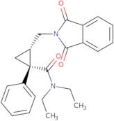 (1R,2S)-2-[(1,3-Dihydro-1,3-dioxo-2H-isoindol-2-yl)methyl]-N,N-diethyl-1-phenylcyclopropanecarboxamide
