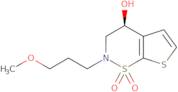 (4S)-3,4-Dihydro-2-(3-methoxypropyl)-2H-thieno[3,2-e]-1,2-thiazin-4-ol 1,1-dioxide