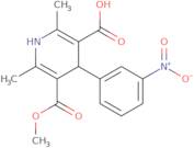 1,4-Dihydro-2,6-dimethyl-4-(3-nitrophenyl)-3,5-pyridinedicarboxylic acid 3-methyl ester