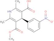 (R)-(-)-1,4-Dihydro-2,6-dimethyl-4-(3-nitrophenyl)-3,5-pyridinedicarboxylic acid monomethyl ester