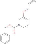 3,6-Dihydro-5-(2-propenyloxy)-1(2H)-pyridinecarboxylic acid phenylmethyl ester