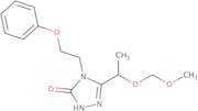 2,4-Dihydro-5-[1-(methoxymethoxy)ethyl]-4-(2-phenoxyethyl)-3H-1,2,4-triazol-3-one