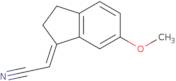 (2E)-2-(2,3-Dihydro-6-methoxy-1H-inden-1-ylidene)acetonitrile