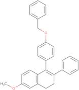 3,4-Dihydro-6-methoxy-2-phenyl-1-[4-(phenylmethoxy)phenyl]naphthalene