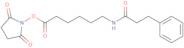 N-Dihydrocinnamoylaminocaproic acid, N-hydroxysuccinimide ester