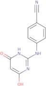 4-[(4,6-Dihydroxy-2-pyrimidinyl)amino]benzonitrile