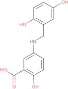 5-(2,5-Dihydroxybenzylamino)-2-hydroxybenzoic acid