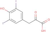 3,5-Diiodo-4-hydroxyphenylpyruvic acid