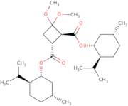 (1S,2R)-3,3-Dimethoxy-1,2-cyclobutanedicarboxylic acid di-L-menthyl ester