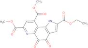 7,9-Dimethoxycarbonyl-2-ethoxycarbonyl-1H-pyrrolo-[2,3-f]quinoline-4,5-dione