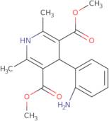 Dimethyl 1,4-dihydro-2,6-dimethyl-4-(2'-aminophenyl)-pyridine-3,5-dicarboxylate