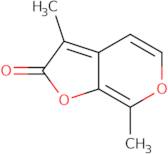 3,7-Dimethyl 2H-furo[2,3-c]pyran-2-one