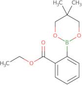 2-(5,5-Dimethyl-1,3,2-dioxaborinan-2-yl)benzoic acid ethyl ester