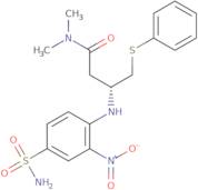 (R)-N,N-Dimethyl-3-[(2-nitro-4-sulfamoylphenyl)amino]-4-phenylsulfanylbutanamide