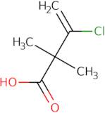 2,2-Dimethyl-3-chloro-3-butenoic acid