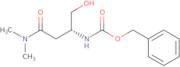 N-[(1R)-3-(Dimethylamino)-1-(hydroxymethyl)-3-oxopropyl]carbamic acid phenylmethyl ester