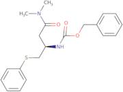 N-[(1R)-3-(Dimethylamino)-3-oxo-1-[(phenylthio)methyl]propyl]carbamic acid phenylmethyl ester