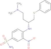 4-[[(R)-3-Dimethylamino-1-[(phenylsulfanyl)methyl]propyl]amino]-3-nitrobenzenesulfonamide