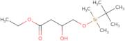 (3R)-4-[[(1,1-Dimethylethyl)dimethylsilyl]oxy]-3-hydroxy-butanoic acid ethyl ester