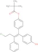 (E)-2,2-Dimethyl-propanoic acid 4-[4-chloro-1-(4-hydroxyphenyl)-2-phenyl-1-butenyl]phenyl ester