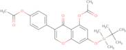 4',5-Di-O-acetyl-7-O-tert-butyldimethylsilyl genistein