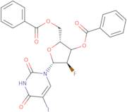 1-(3,5-Di-O-benzoyl-2-deoxy-2-fluoro-β-D-arabinofuranosyl)-5-iodo-2,4(1H,3H)-pyrimidinedione