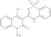 3-(1,1-Dioxido-2H-1,2,4-benzothiadiazin-3-yl)-4-hydroxy-1-methyl-2(1H)-quinolinone