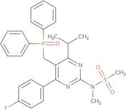 Diphenyl[4-(4-fluorophenyl)-6-isopropyl-2-(N-methylmethylsulfonyl)amino-pyrimidin-5-yl-methyl]phos…