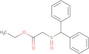 [(Diphenylmethyl)sulfinyl]acetic acid ethyl ester