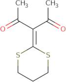 3-(1,3-Dithian-2-ylidene)pentane-2,4-dione