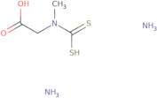 N-(Dithiocarboxy)sarcosine diammonium salt