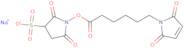 1-[[6-(2,5-Dihydro-2,5-dioxo-1H-pyrrol-1-yl)-1-oxohexyl]oxy]-2,5-dioxo-3-pyrrolidinesulfonic aci...