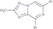 6,8-Dibromo-2-methyl-[1,2,4]triazolo[1,5-a]pyrazine