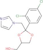 [+/-] 2-(2,4-Dichlorophenyl)-2-(1H-imidazol-1-ylmethyl)-1-3-dioxolane-4-methanol