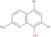 5,7-Dibromo-2-methyl-8-quinolinol