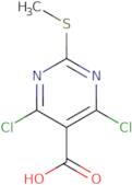 4,6-Dichloro-2-(methylthio)pyrimidine-5-carboxylic acid