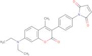 7-Diethylamino-3-(4'-maleimidylphenyl)-4-methylcoumarin