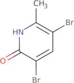 3,5-Dibromo-2-hydroxy-6-methylpyridine