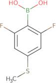 2,6-Difluoro-4-(methylthio)phenylboronic acid