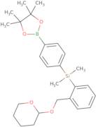 2-(2-{Dimethyl-[4-(4,4,5,5-tetramethyl-[1,3,2]dIoxaborolan-2-yl)-phenyl]-sIlanyl}-benzyloxy)-tet...