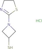 1-(4,5-Dihydro-2-thiazolyl)-3-azetidinethiol HCl