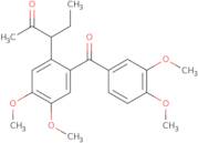 3-(2-(3,4-Dimethoxybenzoyl)-4,5-dimethoxyphenyl)pentan-2-one